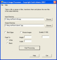 BatchImageProcessor screenshot